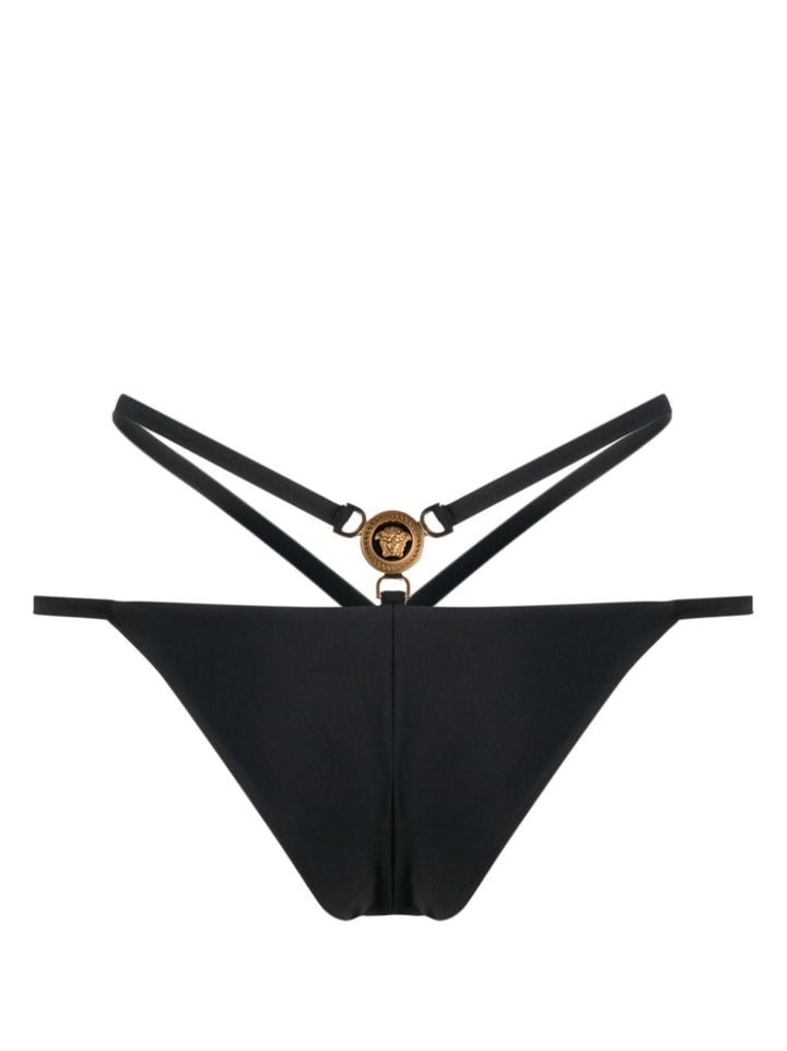 Versace Medusa-plaque strappy bikini bottoms