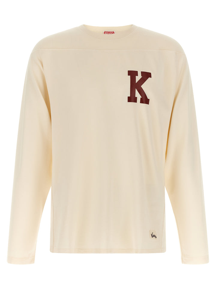Kenzo Beige Viscose T-Shirt