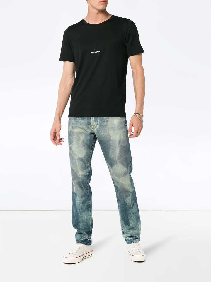 Saint Laurent logo print T-shirt