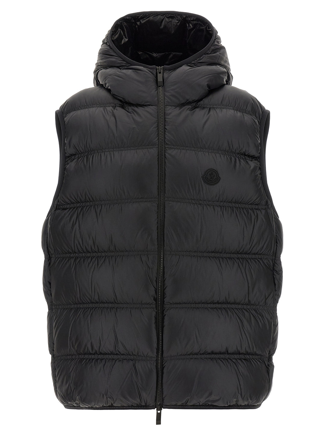Moncler Black Polyamide Sleeveless Jacket