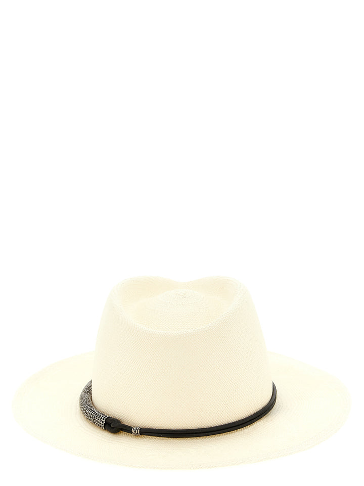 Brunello Cucinelli Beige Polyamide Fedora