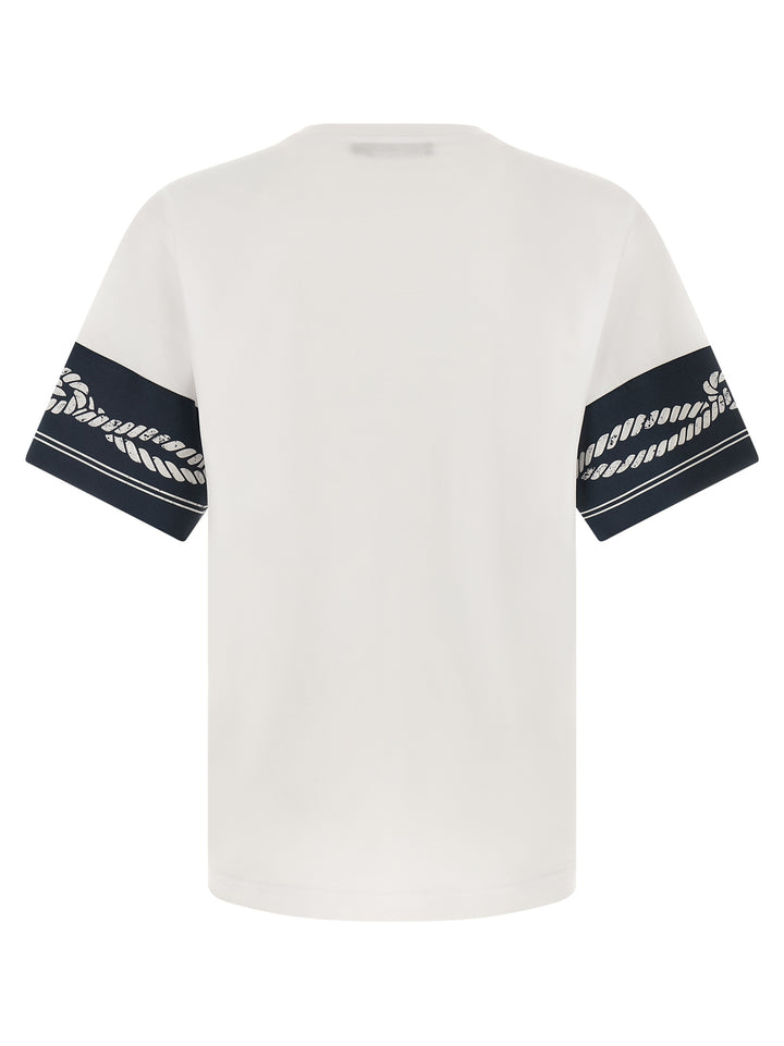 Dolce & Gabbana Blue Cotton T-Shirt