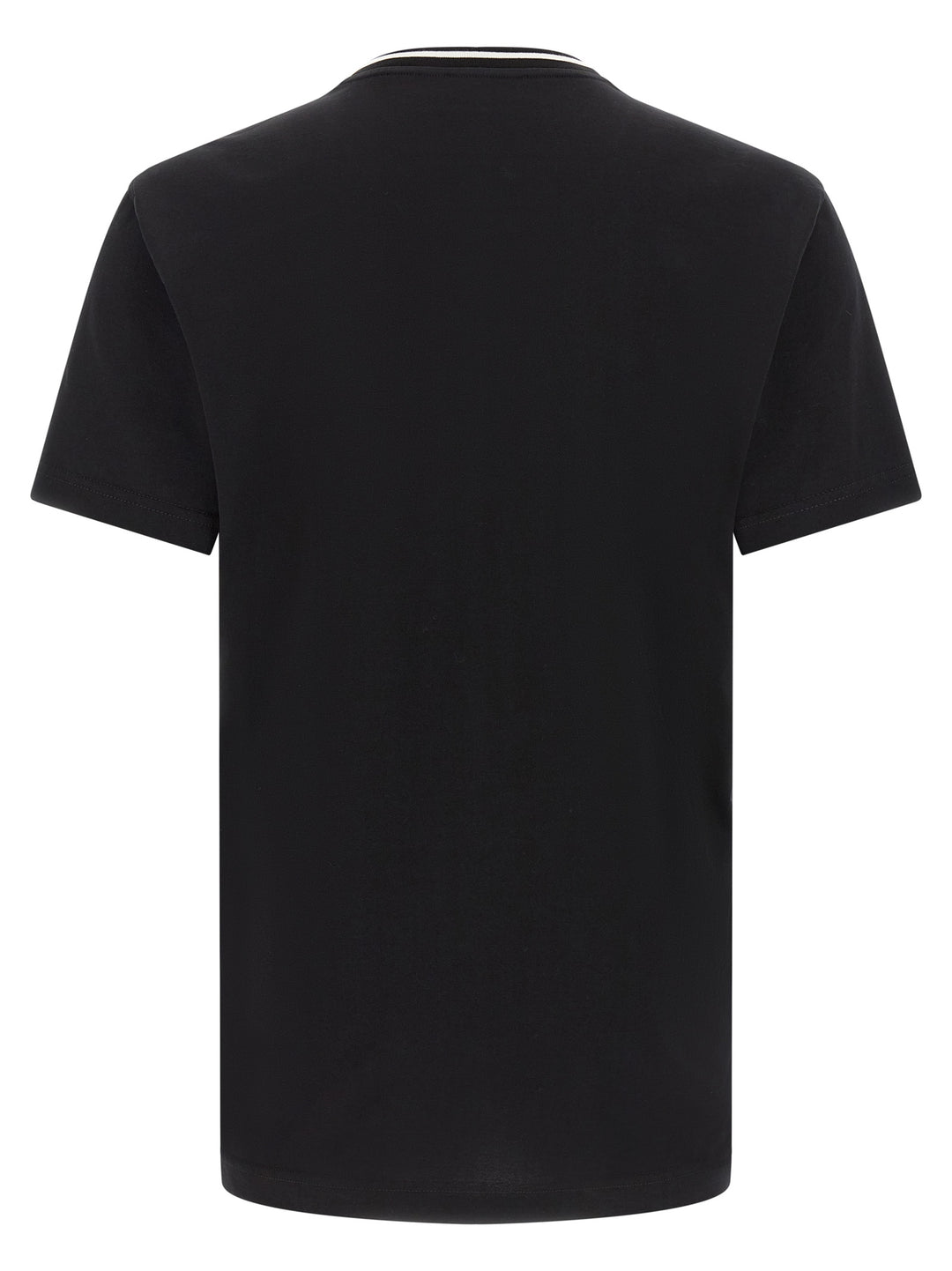 Dolce & Gabbana Black Cotton T-Shirt