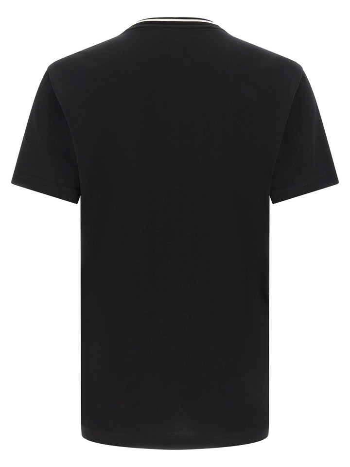 Dolce & Gabbana Black Cotton T-Shirt
