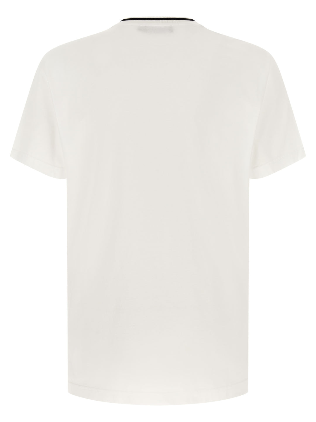 Dolce & Gabbana White Cotton T-Shirt