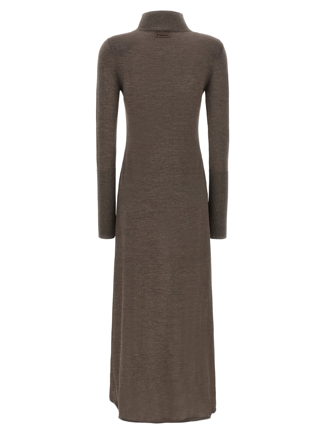 PINKO Beige Wool Long Dress