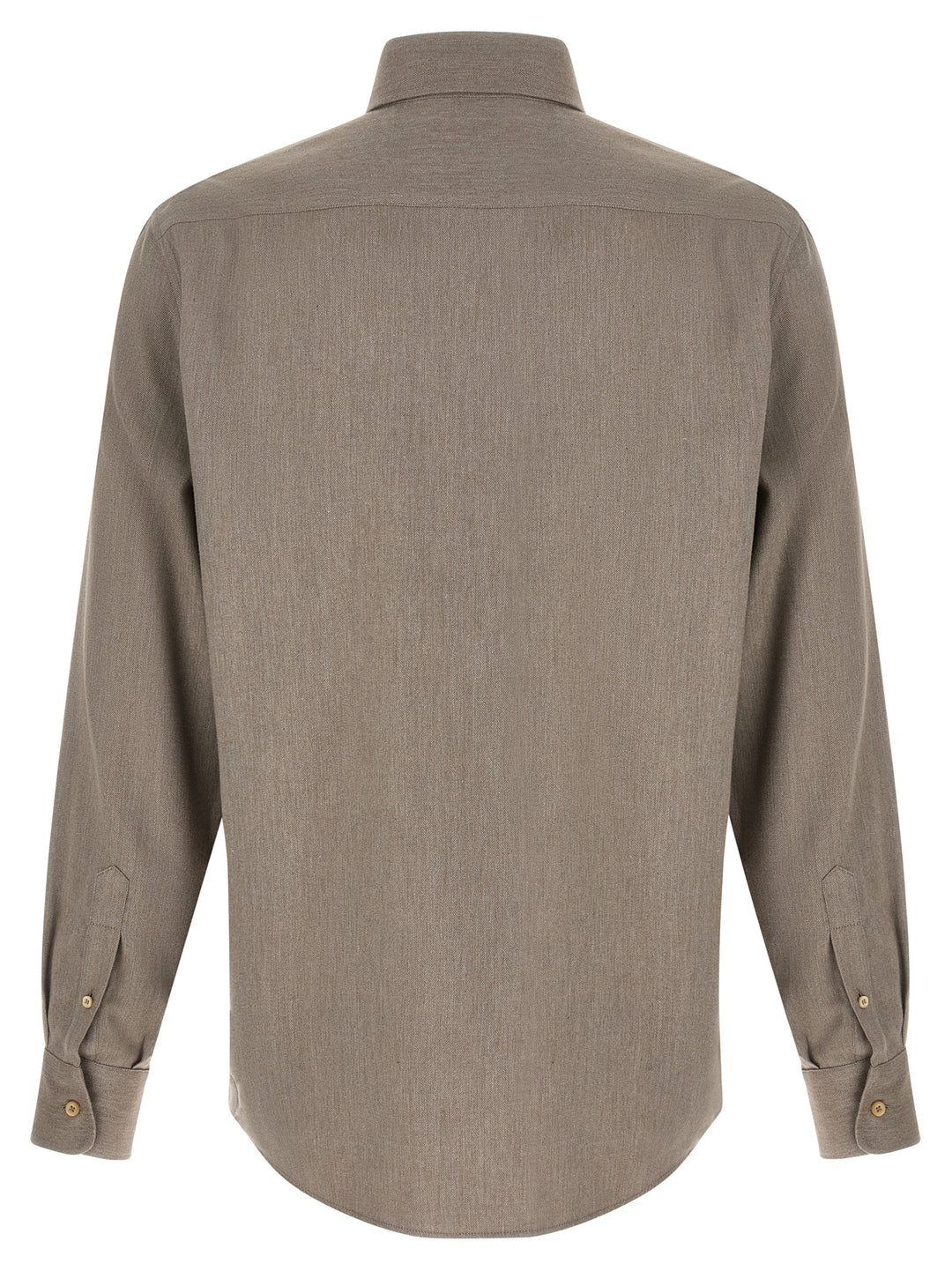 Brunello Cucinelli Gray Cotton Blouse