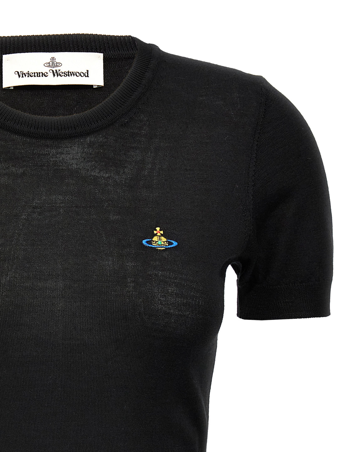 Vivienne Westwood Black Cotton T-Shirt