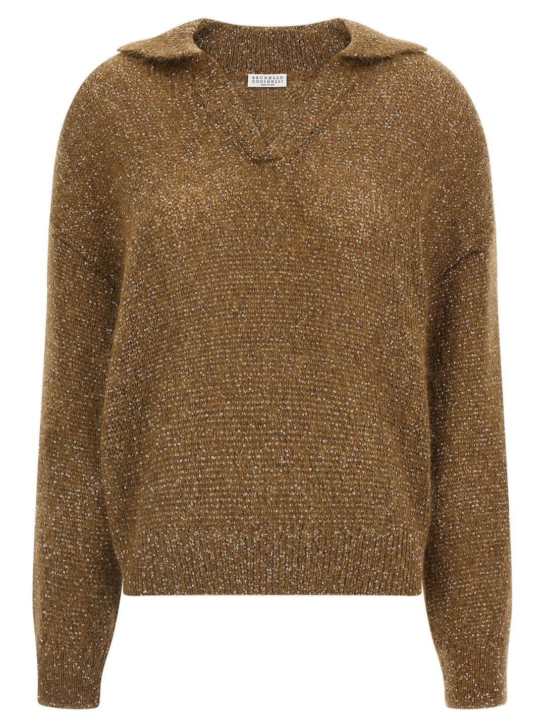 Brunello Cucinelli Brown Polyamide Polo Shirt