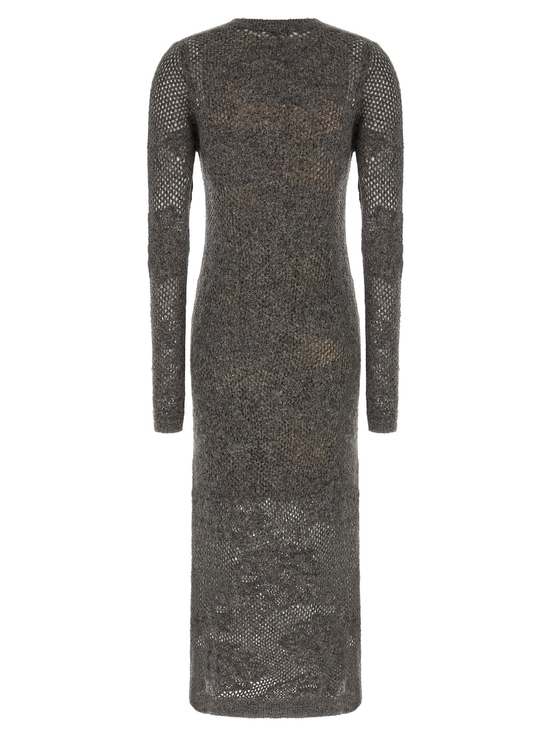 Brunello Cucinelli Gray Nylon Casual Dress