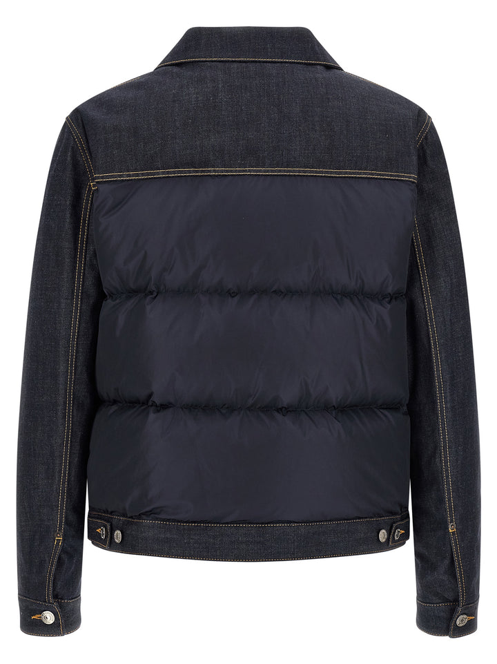 Dsquared² Blue Cotton Denim Jacket