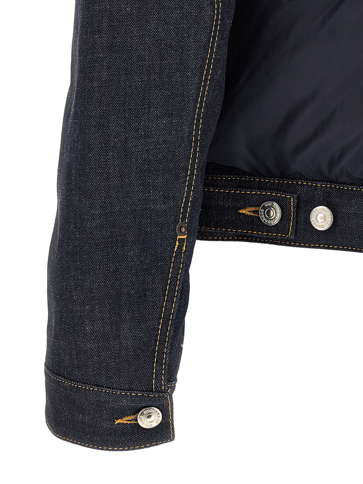 Dsquared² Blue Cotton Denim Jacket
