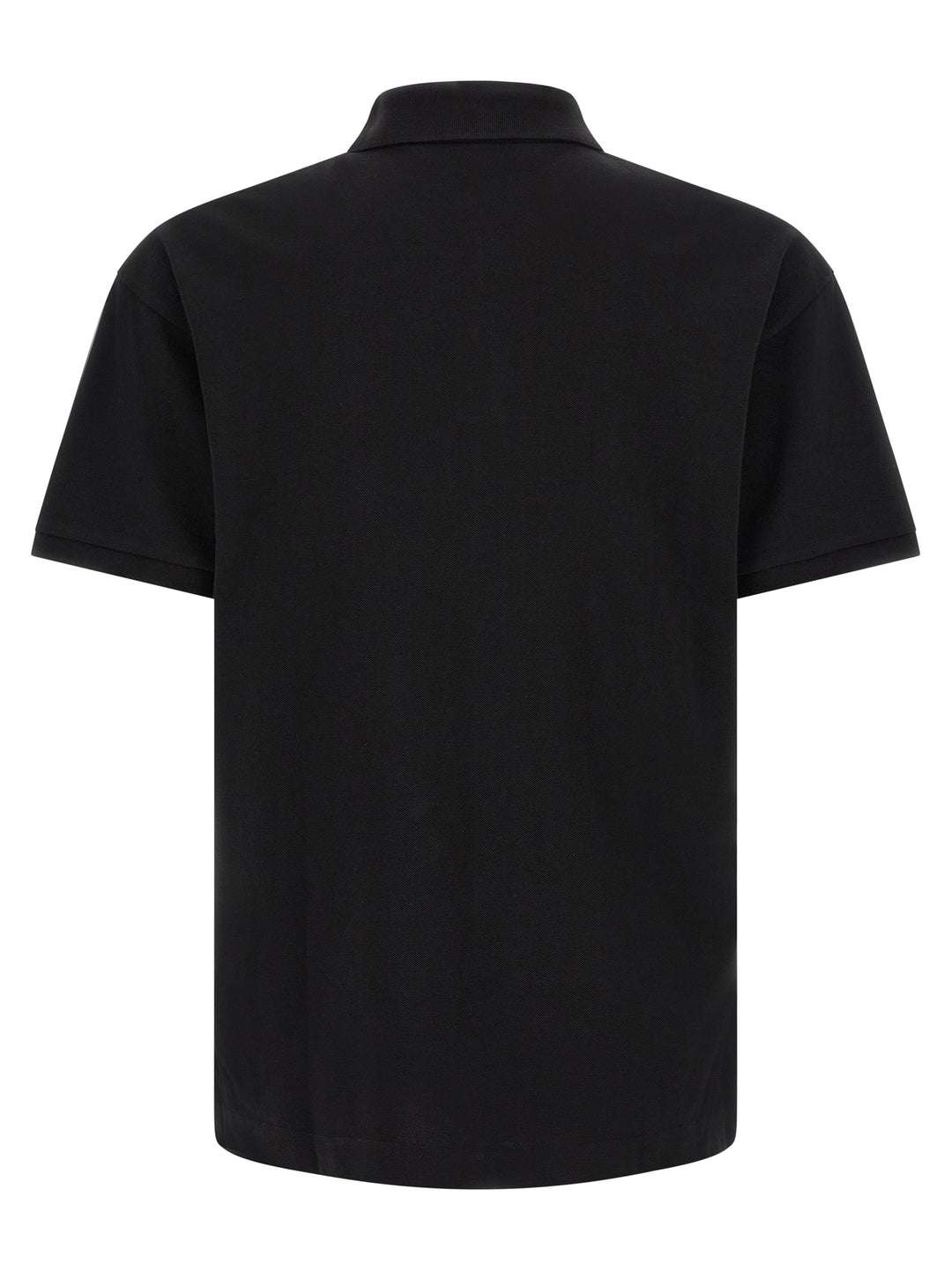 Palm Angels Black Cotton Polo Shirt