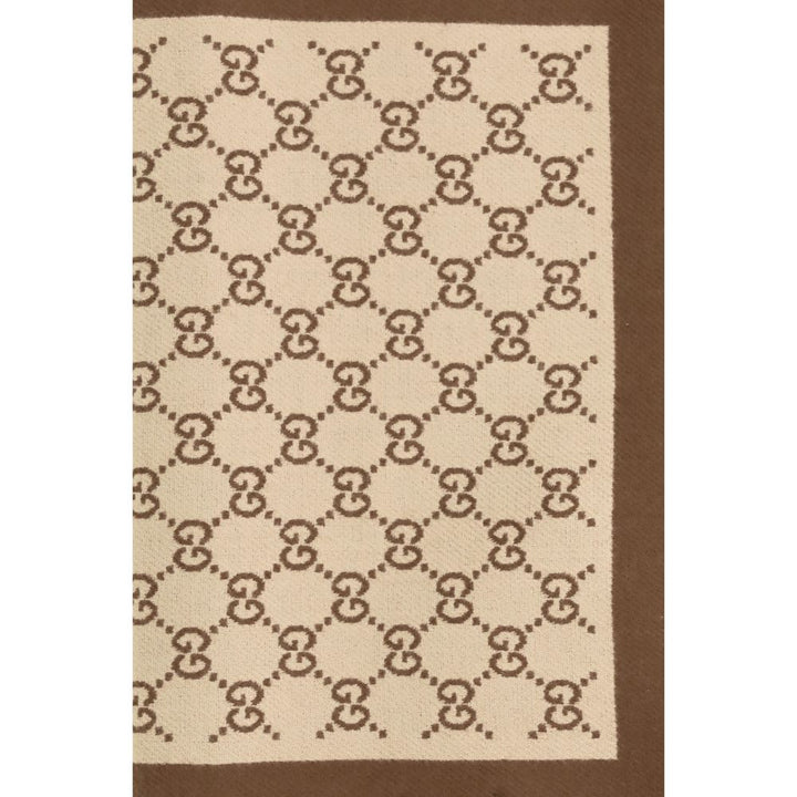 Gucci Beige Wool Oves Aries Scarf
