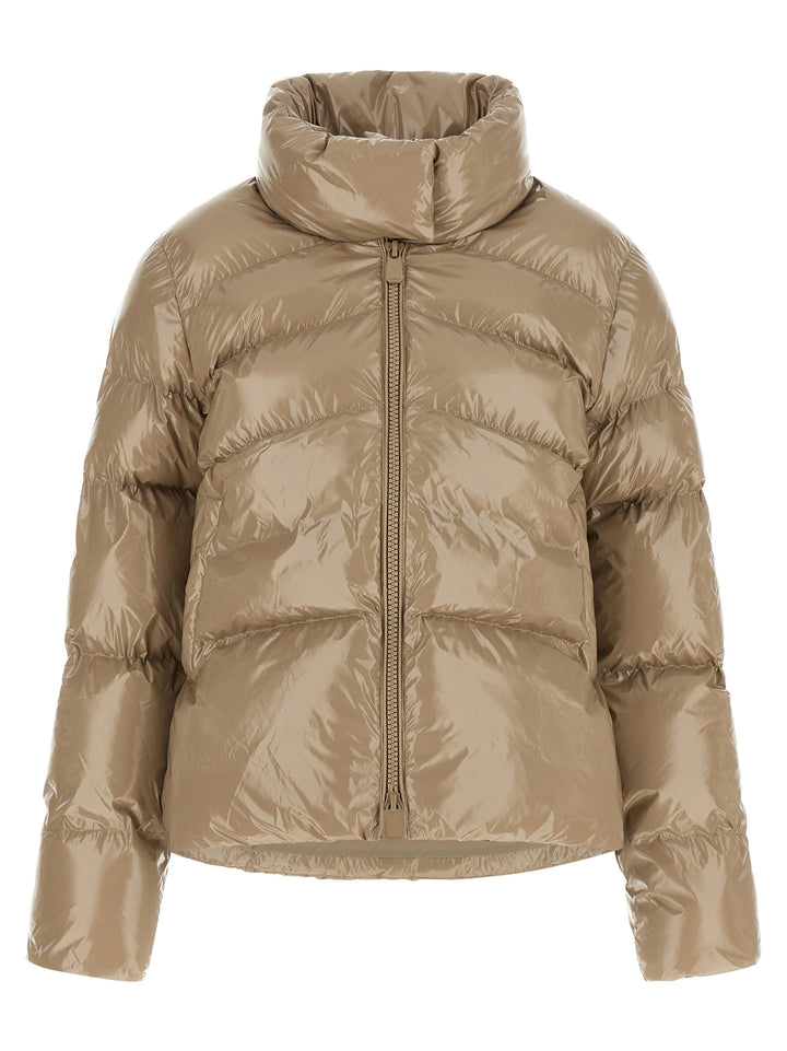 PINKO Beige Polyamide Full-Length Jacket