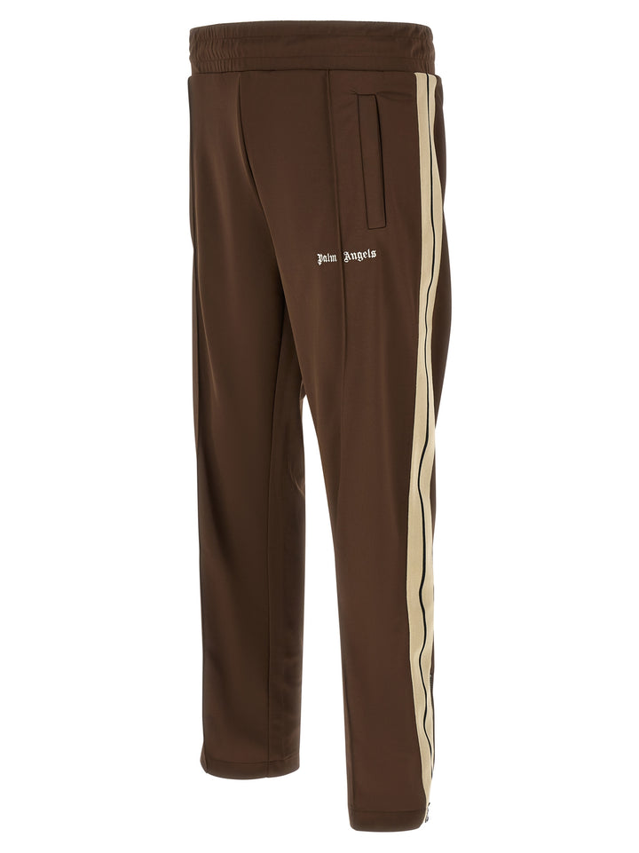 Palm Angels Brown Polyester Joggers (Workout Pants)