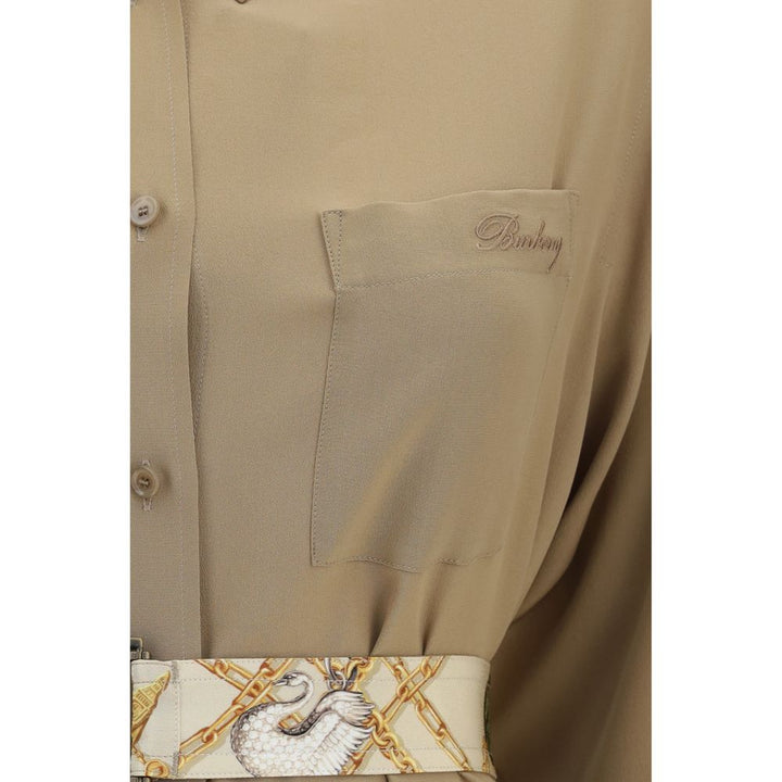 Burberry Beige Silk Casual Dress