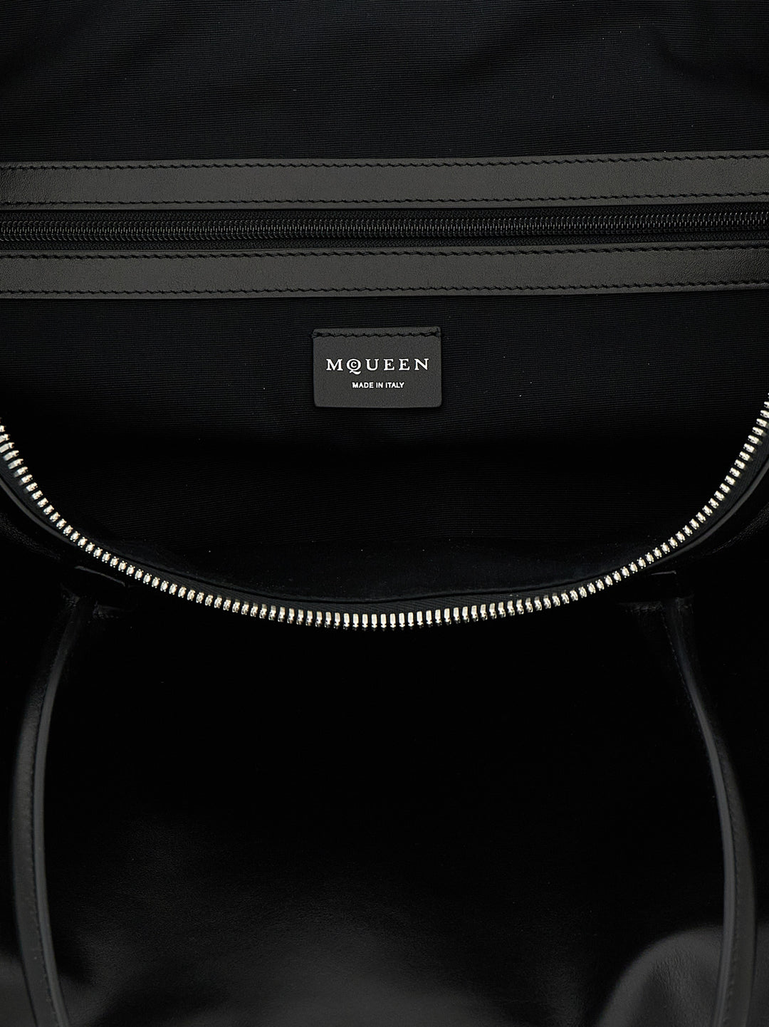 Alexander McQueen Black Calfskin Shoulder Bag