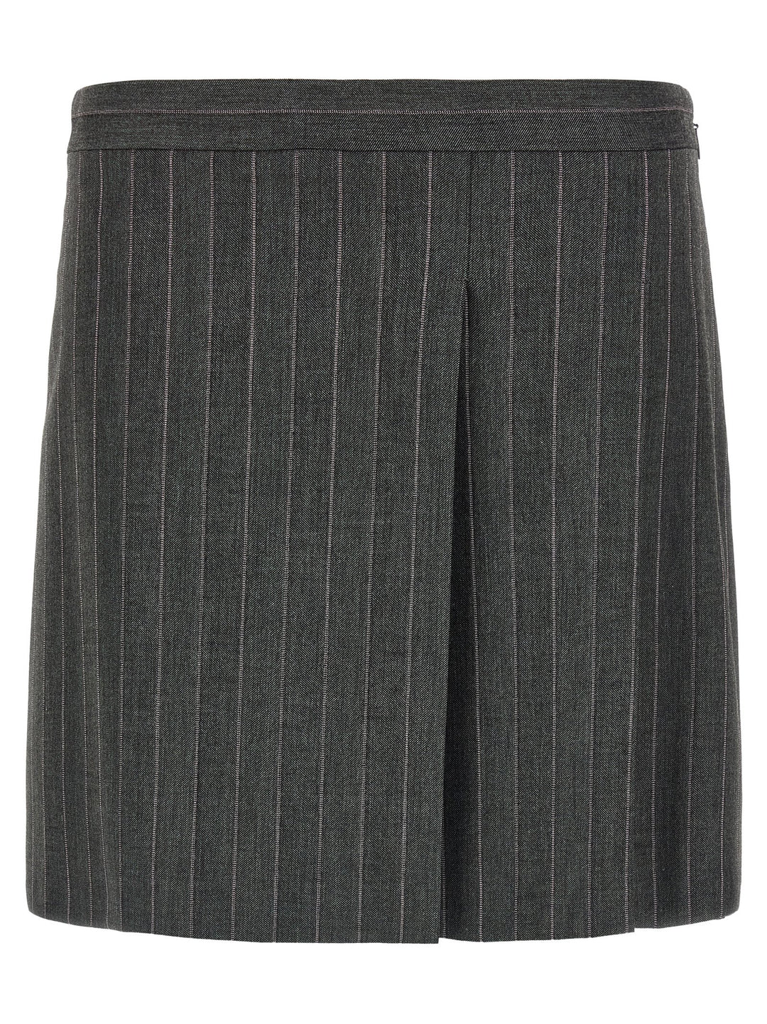 PINKO Gray Polyester Long Skirt