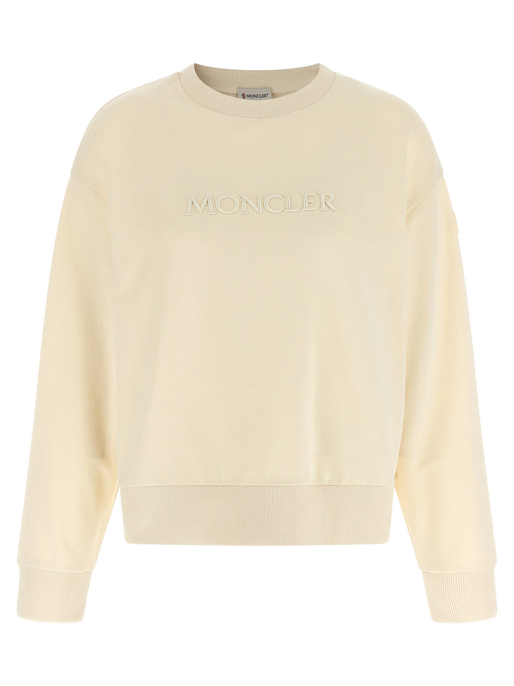 Moncler Beige Cotton Sweatshirt