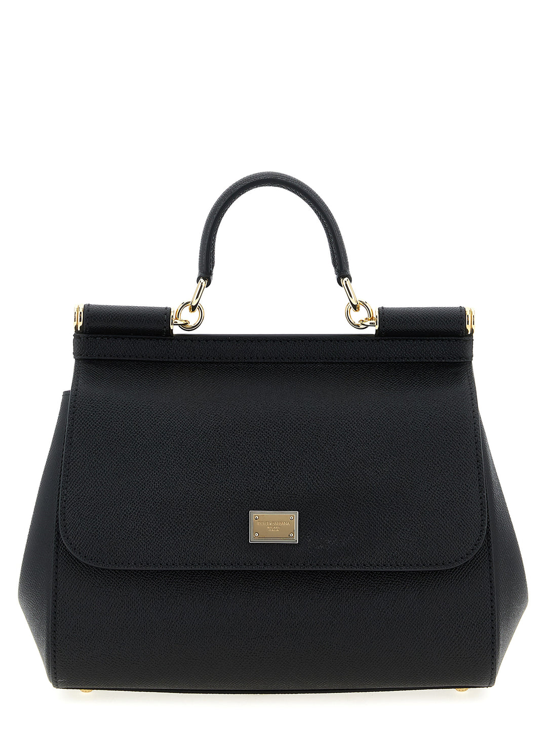 Dolce & Gabbana Black Calfskin Handbag