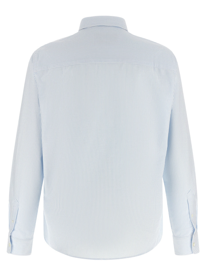 Ami Paris Blue Cotton Blouse