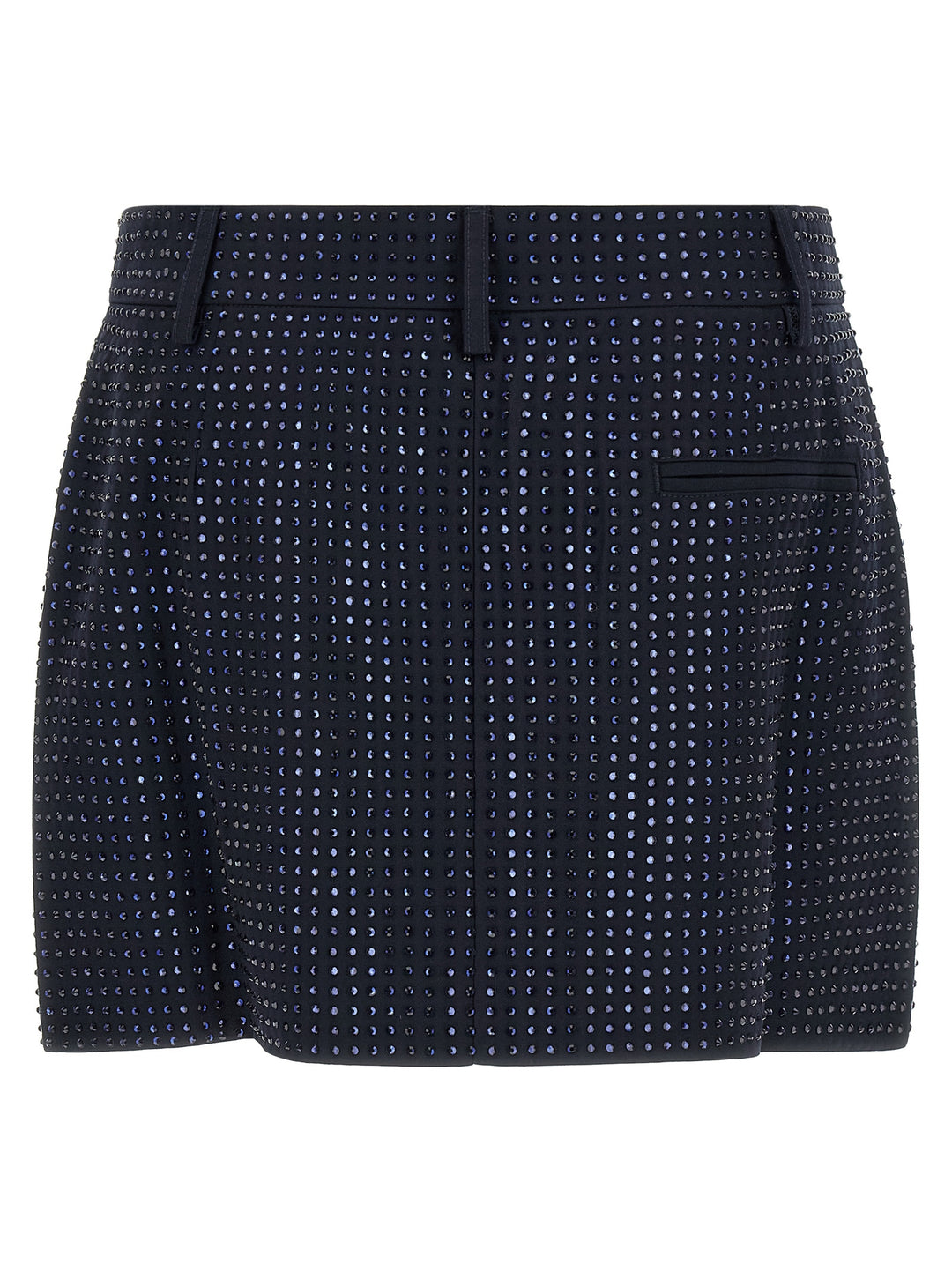 PINKO Blue Polyester Long Skirt