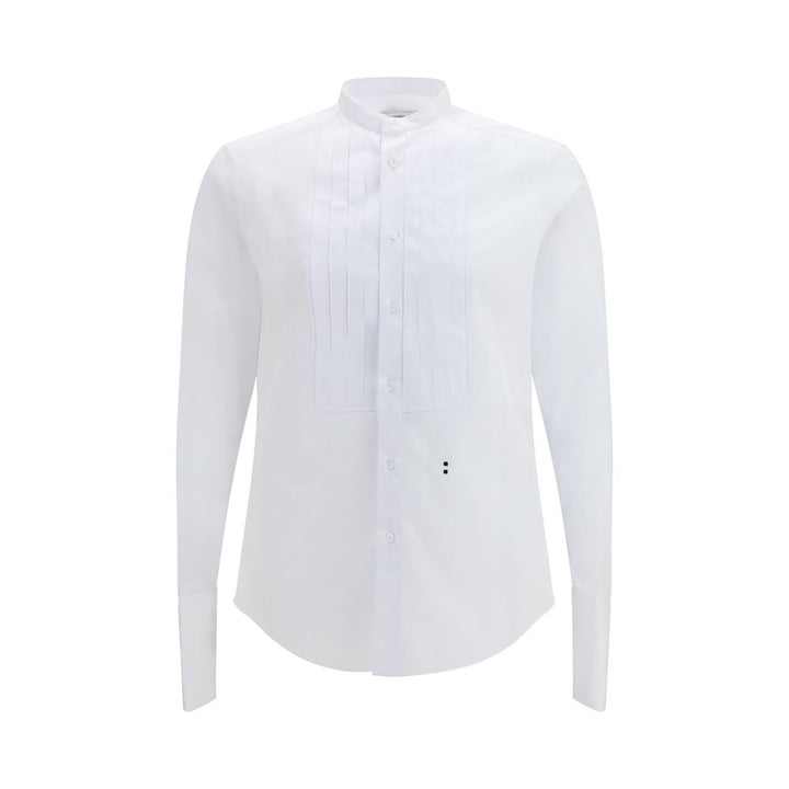 Fendi White Cotton Dress Shirt