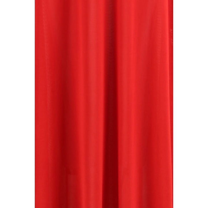 Fendi Red Silk Casual Dress