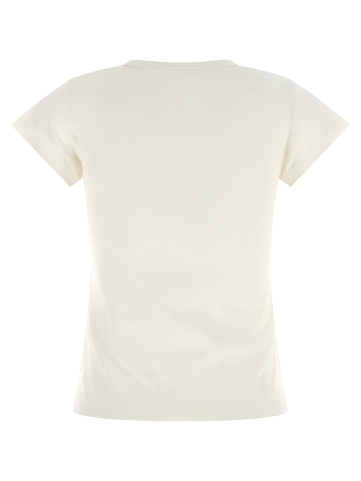 Moncler White Cotton T-Shirt