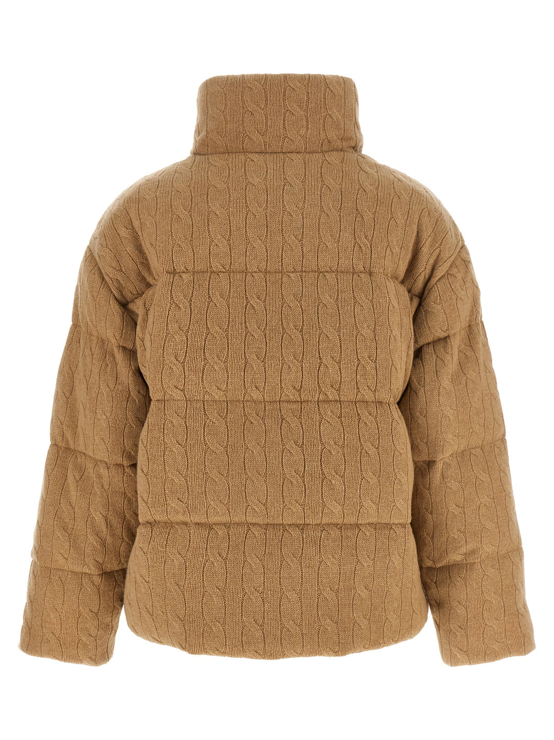 Polo Ralph Lauren Beige Wool Full-Length Jacket