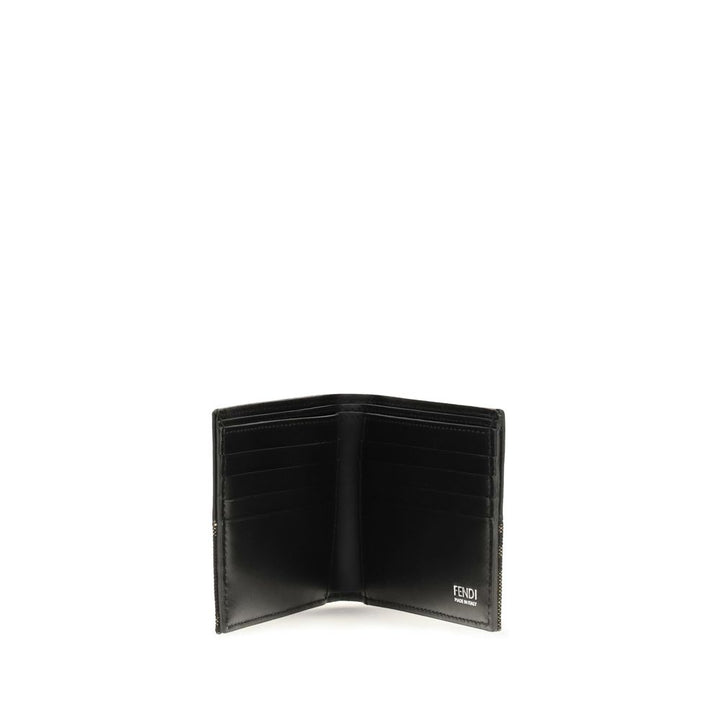 Fendi Brown Calf Leather Bos Taurus Wallet