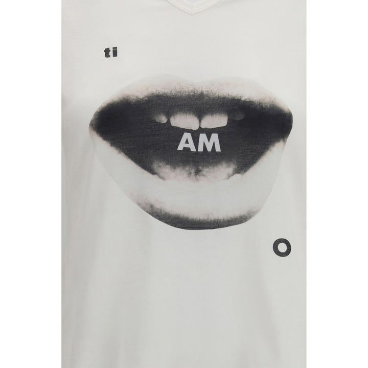 Fendi White Cotton T-Shirt