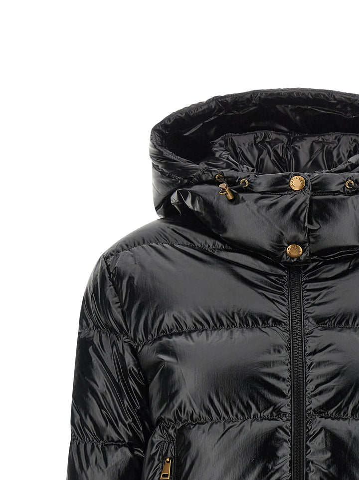 Moncler Black Polyamide Full-Length Jacket