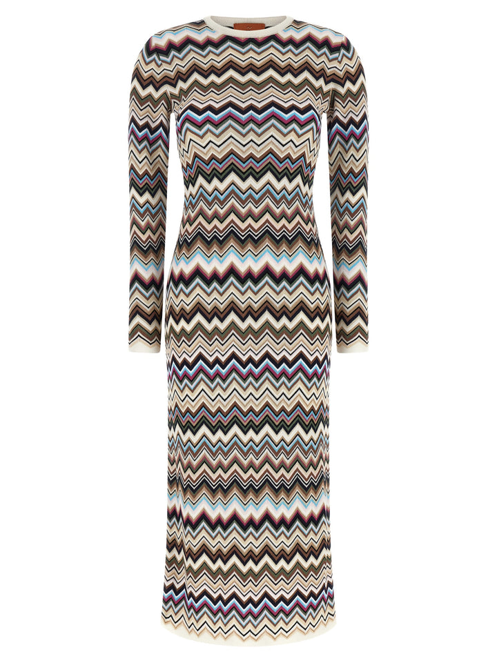 Missoni Multicolor Viscose Midi Dress