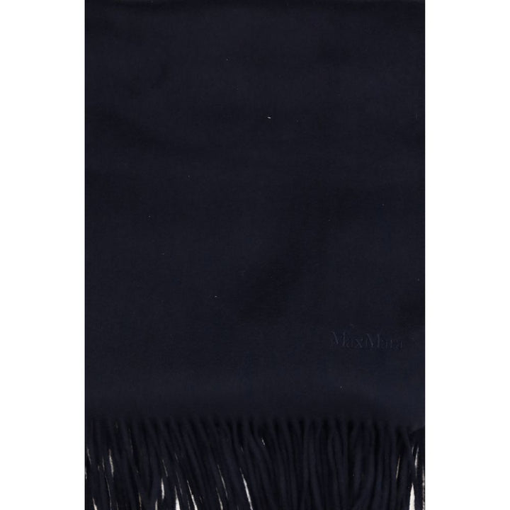 Max Mara Blue Cashmere Scarf