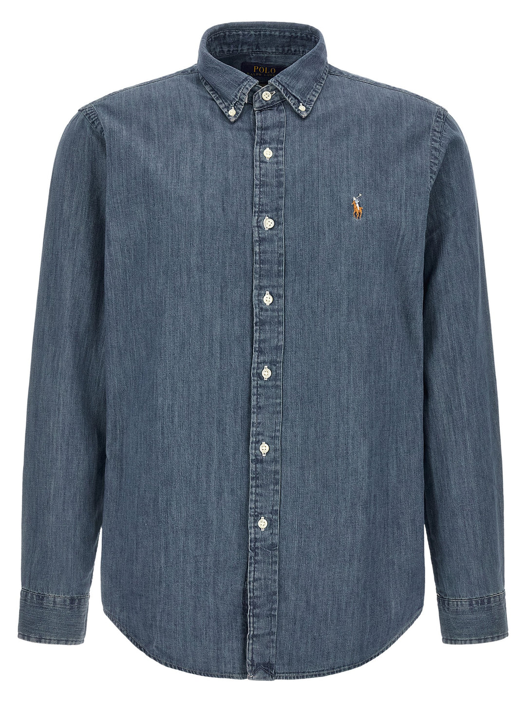 Polo Ralph Lauren Blue Cotton Blouse