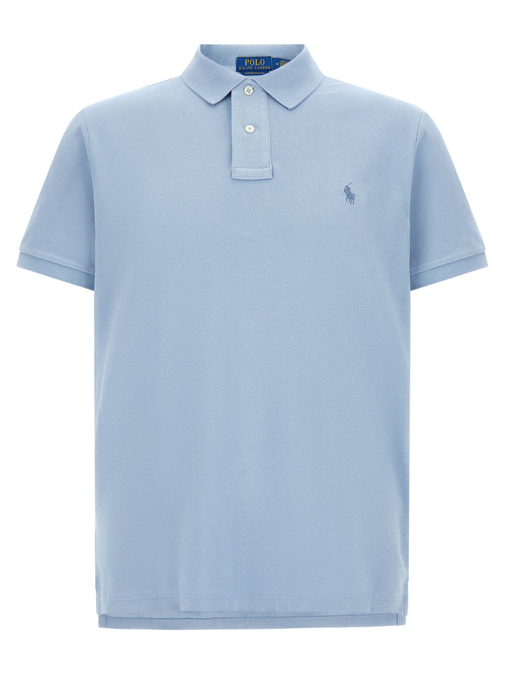 Polo Ralph Lauren Blue Cotton Polo Shirt