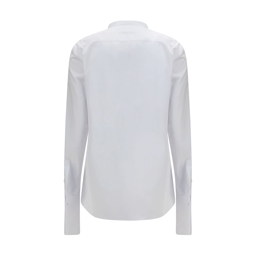 Fendi White Cotton Dress Shirt