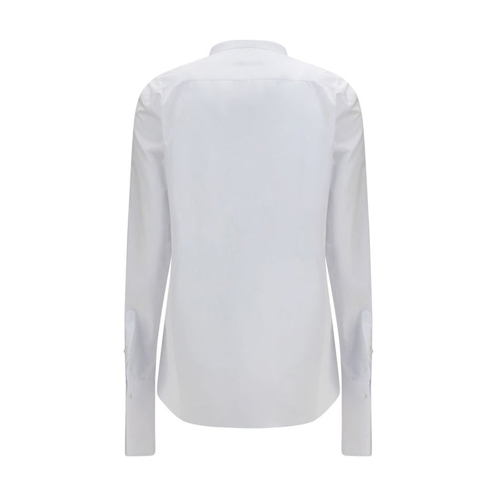 Fendi White Cotton Dress Shirt
