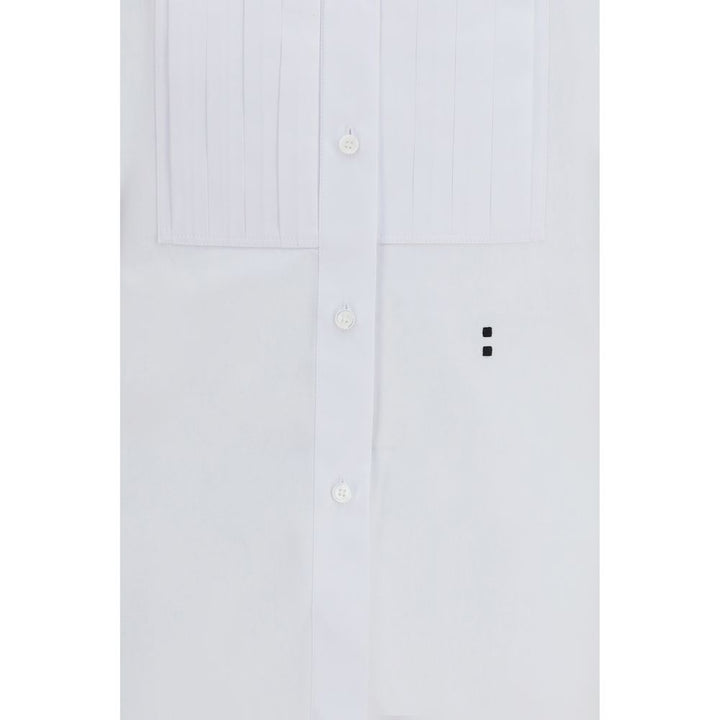 Fendi White Cotton Dress Shirt