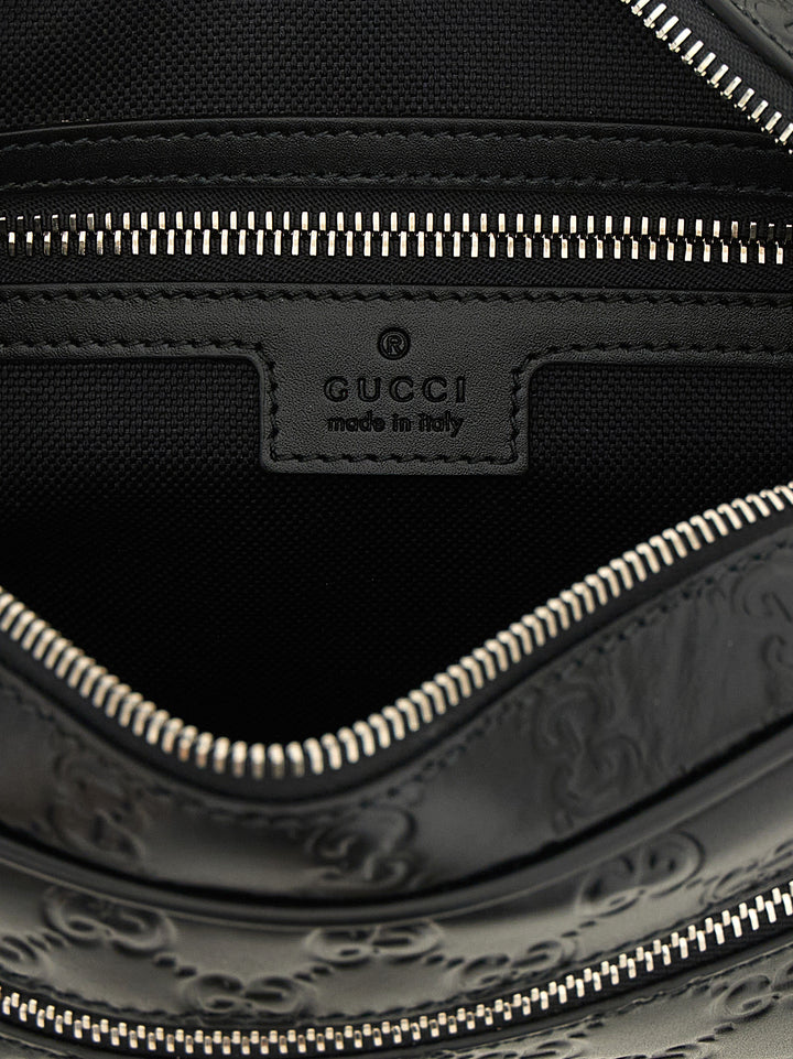 Gucci Black Calfskin Crossbody Bag