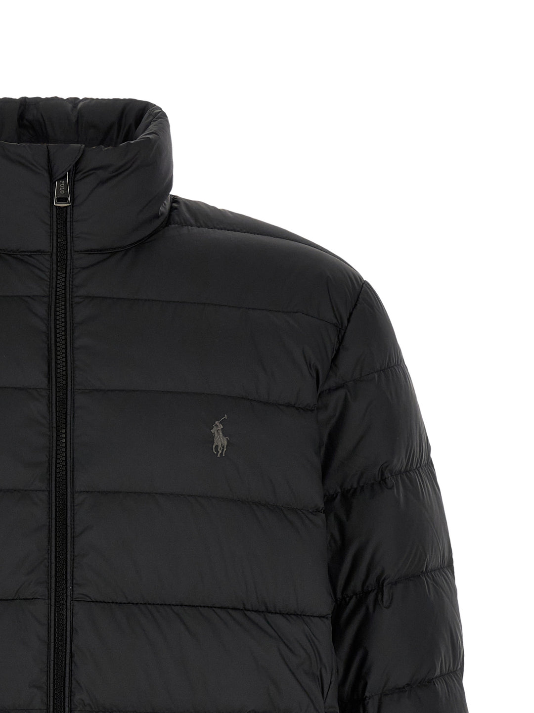 Polo Ralph Lauren Black Polyester Full-Length Jacket