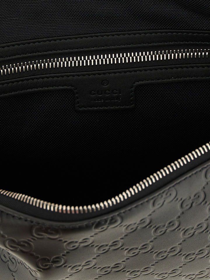 Gucci Black Calfskin Crossbody Bag