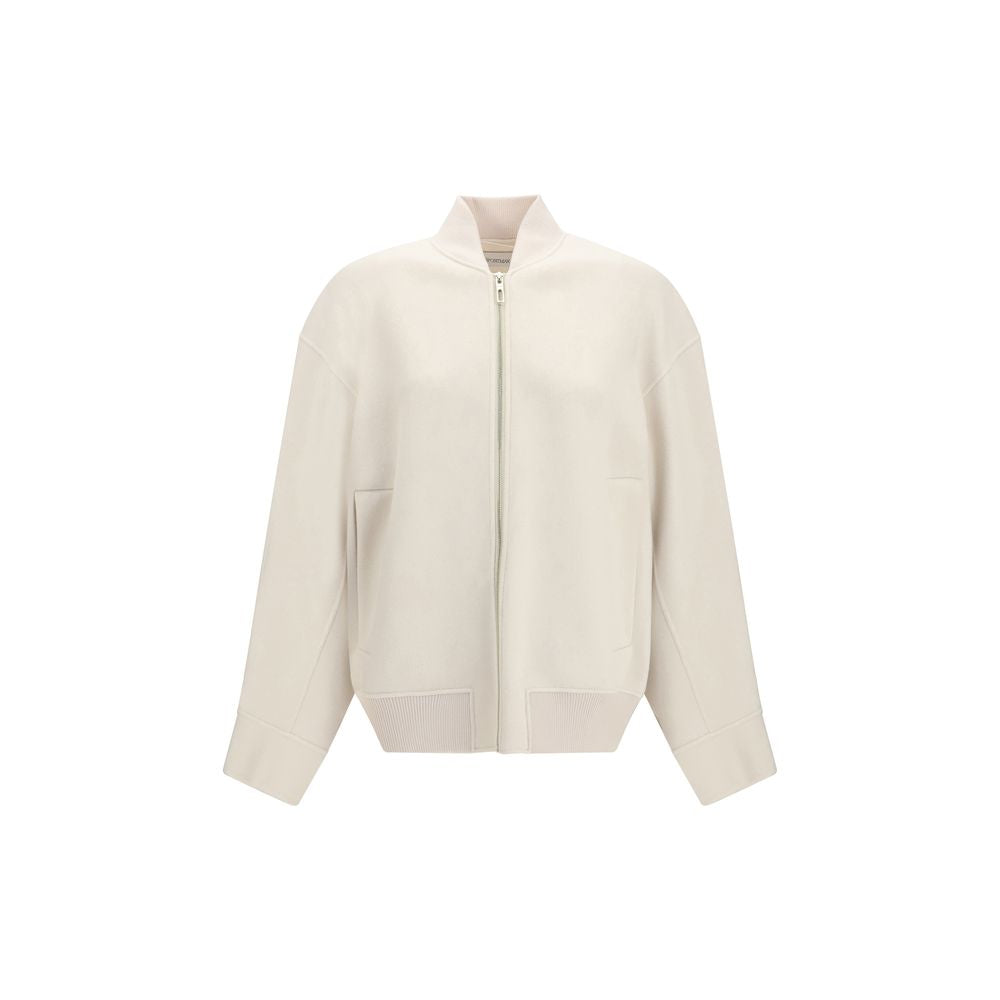 Max Mara Beige Wool Oves Aries Full-Length Jacket