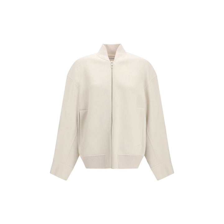 Max Mara Beige Wool Oves Aries Full-Length Jacket