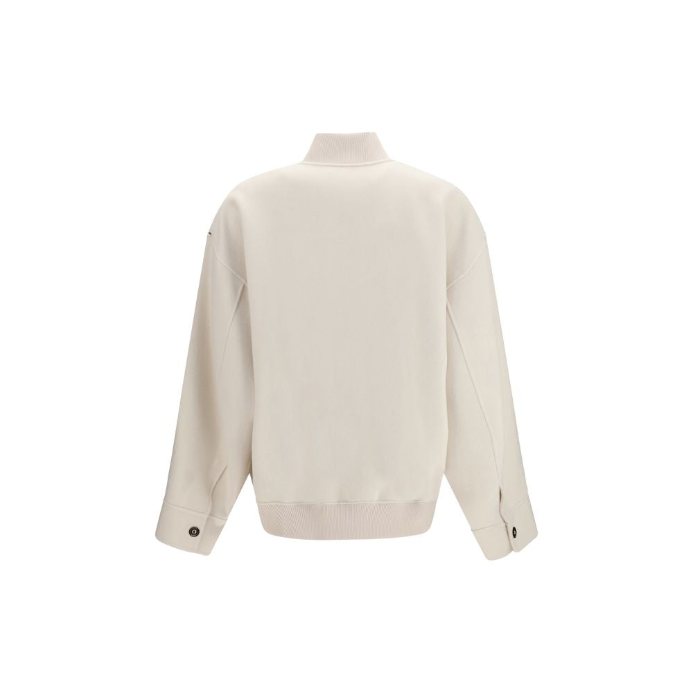 Max Mara Beige Wool Oves Aries Full-Length Jacket