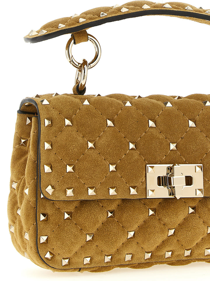 Valentino Garavani Beige Calfskin Shoulder Bag