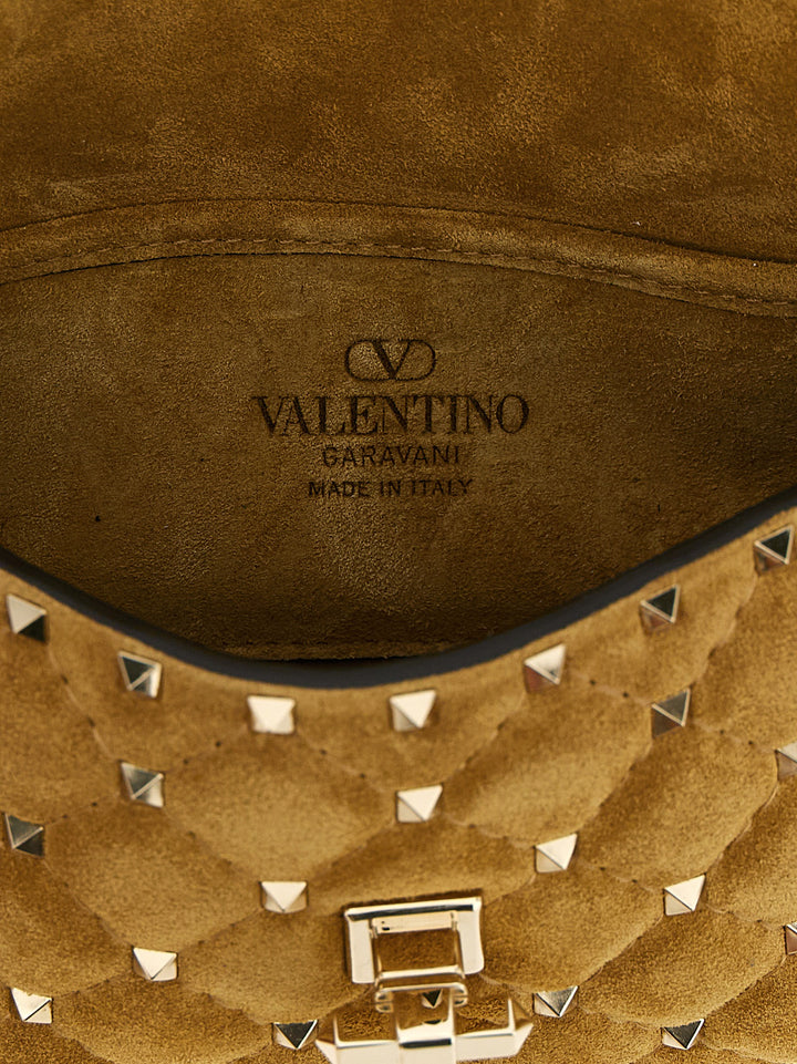 Valentino Garavani Beige Calfskin Shoulder Bag