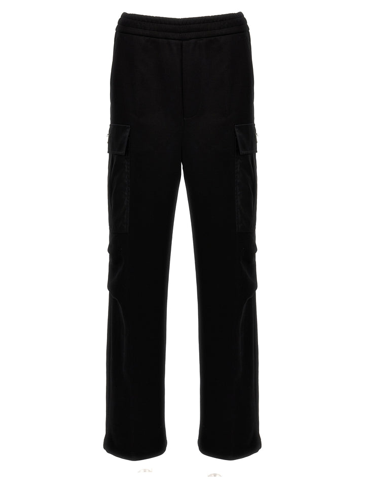 Prada Black Cotton Joggers (Workout Pants)
